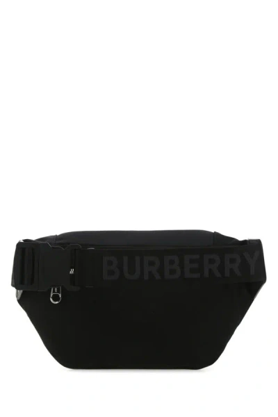 Burberry Man Black Nylon Sonny Belt Bag