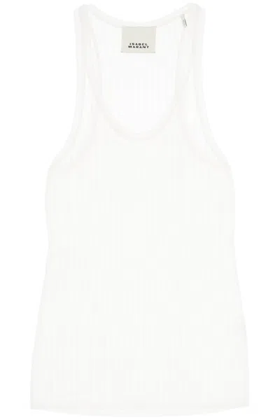 Isabel Marant "perforated Knit Top Women In White