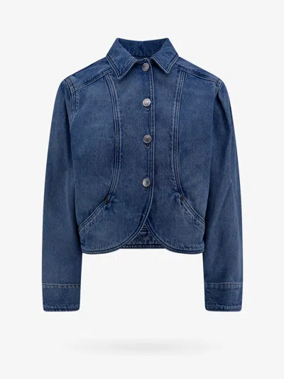 Isabel Marant Woman Valette Woman Blue Jackets