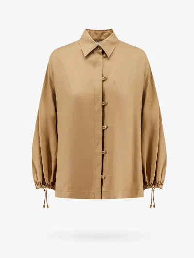 Max Mara Woman Rodeo Woman Brown Shirts