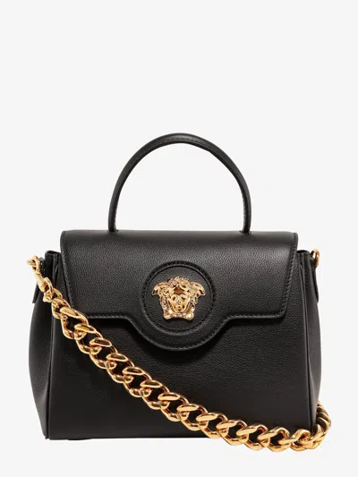 Versace Woman La Medusa Woman Black Handbags