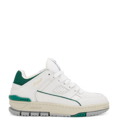 Axel Arigato Leather Area Trainers In White