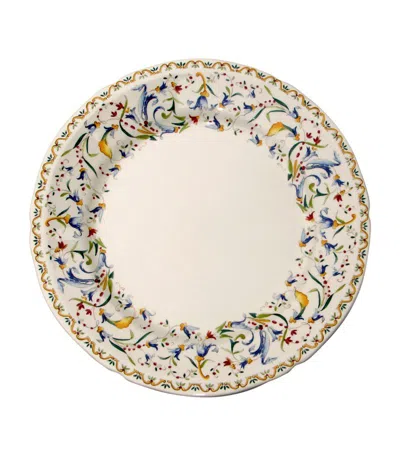 Gien Set Of 4 Toscana Dinner Plates (28.5cm) In Multi