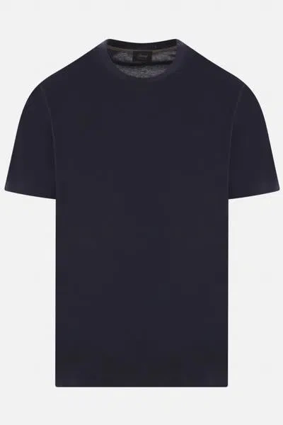 Brioni T-shirts And Polos In Blue