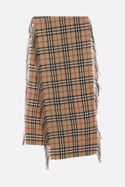 Burberry Scarves In Beige