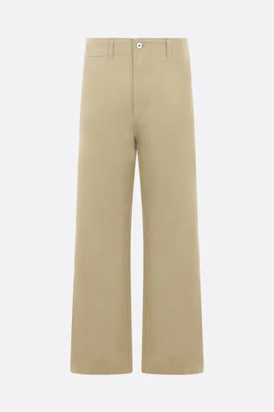 Burberry Trousers In Hunter