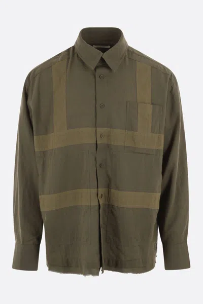 Craig Green Harness Shirt In Olive Light Olive