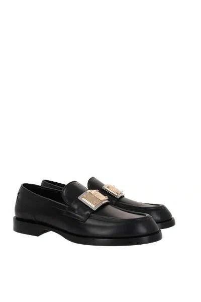 Dolce & Gabbana Flat Shoes In Black