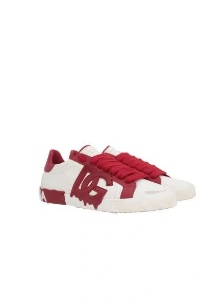 Dolce & Gabbana Sneakers In White+lampon