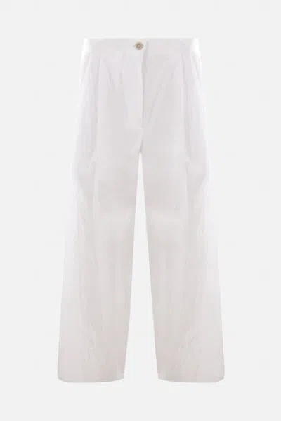 Dušan Dusan Trousers In Provence White