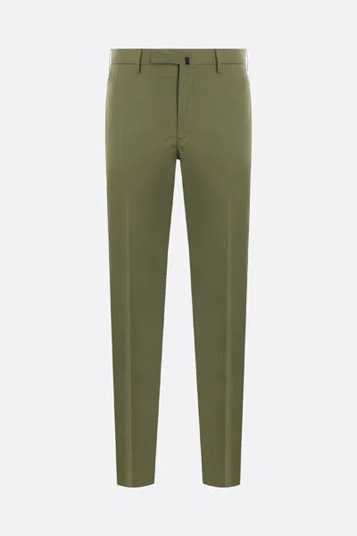 Incotex Trousers In Medium Green
