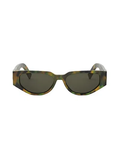 Dior Cd Diamond S7i Sunglasses In Black