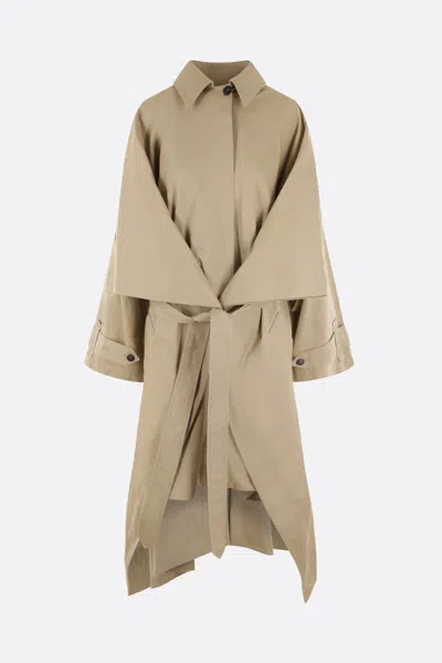 Quira Coats In Light Khaki