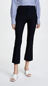 DEREK LAM 10 CROSBY CROPPED FLARE TROUSERS