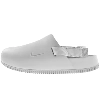 Nike Calm Sandal In Light Smoke Grey