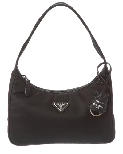 Prada Re-edition 2005 Re-nylon Mini Bag In Black