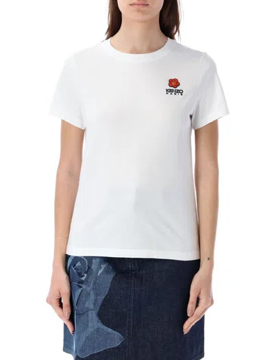 Kenzo Boke Crest Classic T-shirt In White