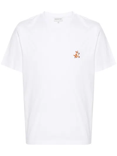 Maison Kitsuné Speedy Fox T-shirt In White