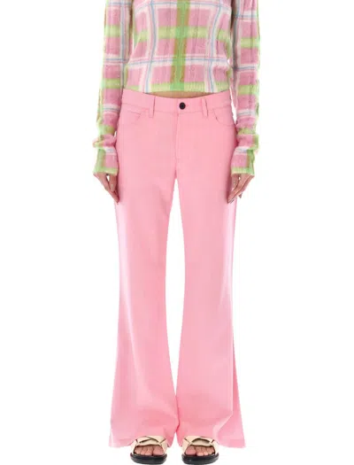 Marni Trousers In Pink Gummy