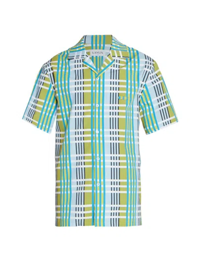 Lanvin Cotton Shirt In Multicolor