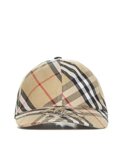 Burberry Hats In Sand