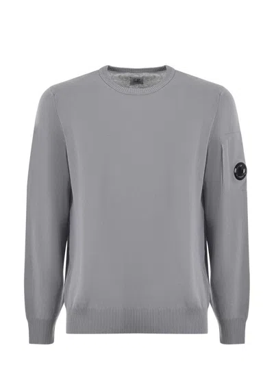 C.p. Company Sweaters Light Grey