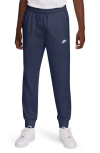 Nike Nsw Club Pant In Midnight Navy/ White