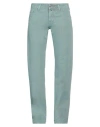 Jacob Cohёn Man Pants Turquoise Size 32 Cotton, Linen In Blue