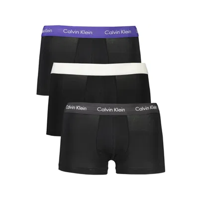Calvin Klein Underwear Three Pack Trunks Black