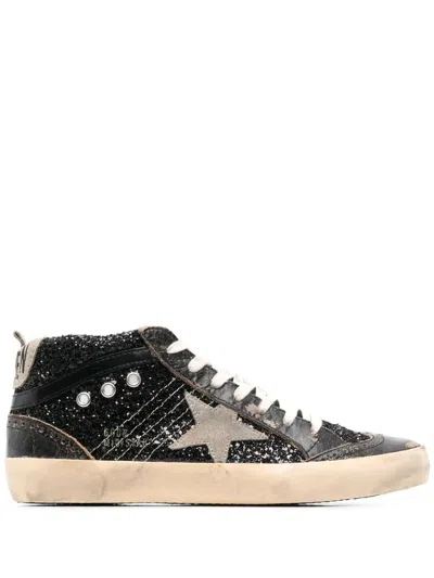 Golden Goose Trainers In Black/beige/taupe