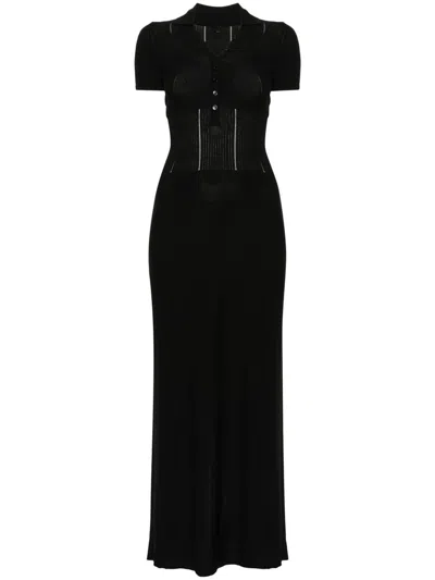 Jacquemus The Yauco Dress In Black