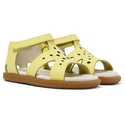 Camper Kids' Sandals For First Walkers In Yellow