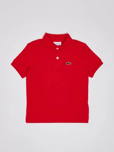 Lacoste Polo Shirt  Kids Color Red