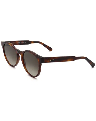 Ferragamo Women's Sf1068s 52mm Sunglasses In Brown