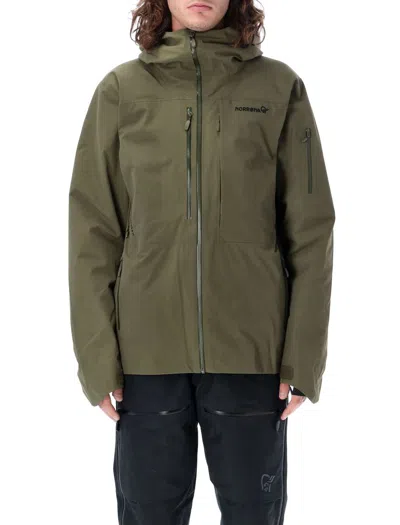 Norrøna Iofoten Gore-tex Hooded Jacket In Green