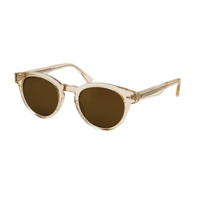 Masunaga Kk-76u Sunglasses In S43 Beige