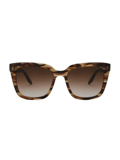 Barton Perreira Women's Bolsha 54mm Square Sunglasses In Brown