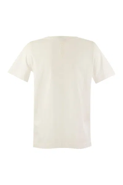 's Max Mara Quito - T-shirt In Jersey Con Stampa In White