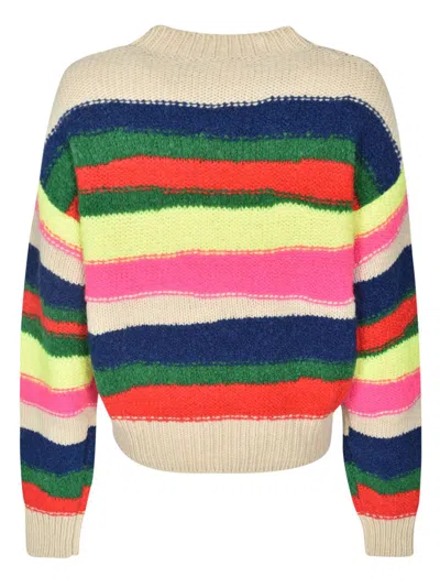 Dsquared2 Multicolor Alpaca Blend Sweater