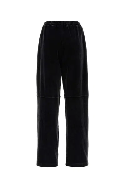 Alexander Wang T T By Alexander Wang Jogging Trousers In Black