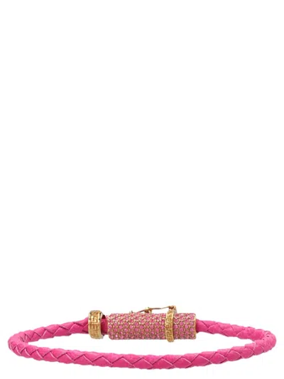 Versace ‘medusa' Bracelet In Pink