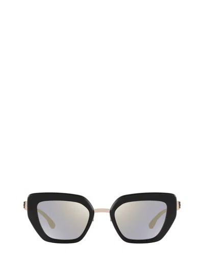 Ic! Berlin Sunglasses In Bronze - Black - Matt