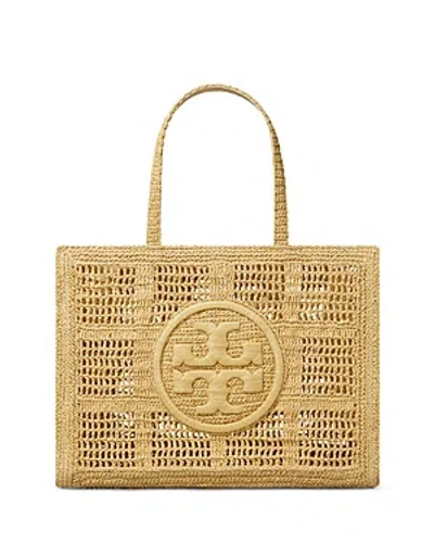 Tory Burch Ella Large Hand Crocheted Tote In Natural