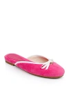 Dee Ocleppo Athens Terry-cloth Mules In Pink