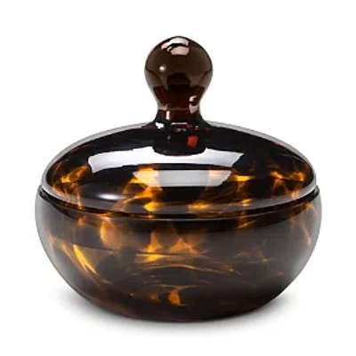 Labrazel Tortoise Canister In Brown/amber