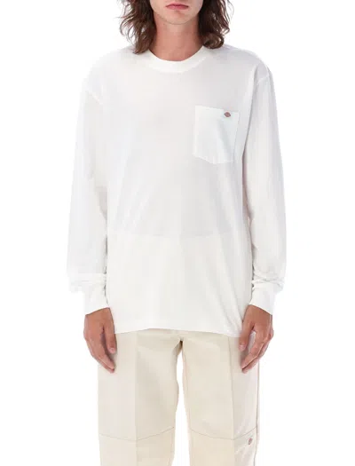 Dickies Luray Pocket Long-sleeved T-shirt In White