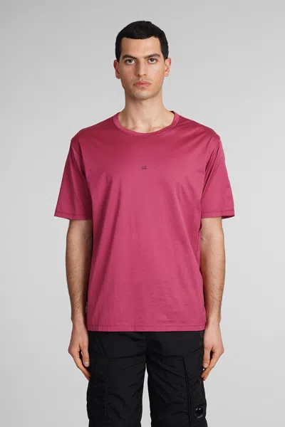 C.p. Company T-shirt In Red Cotton