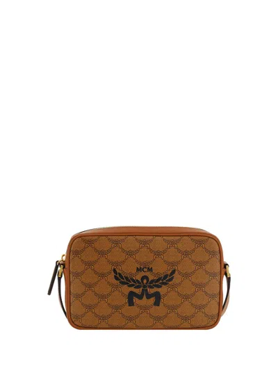 Mcm Shoulder Bags In Cognac