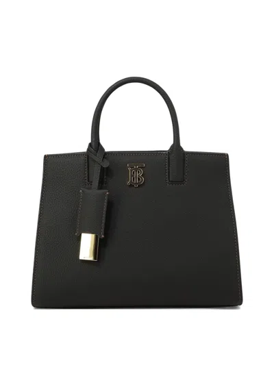 Burberry "mini Frances" Handbag In Black