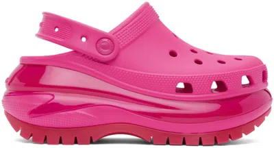 Crocs Mega Crush Clogs In Pink